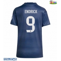 Real Madrid Endrick #9 Bortedrakt Dame 2025-26 Kortermet